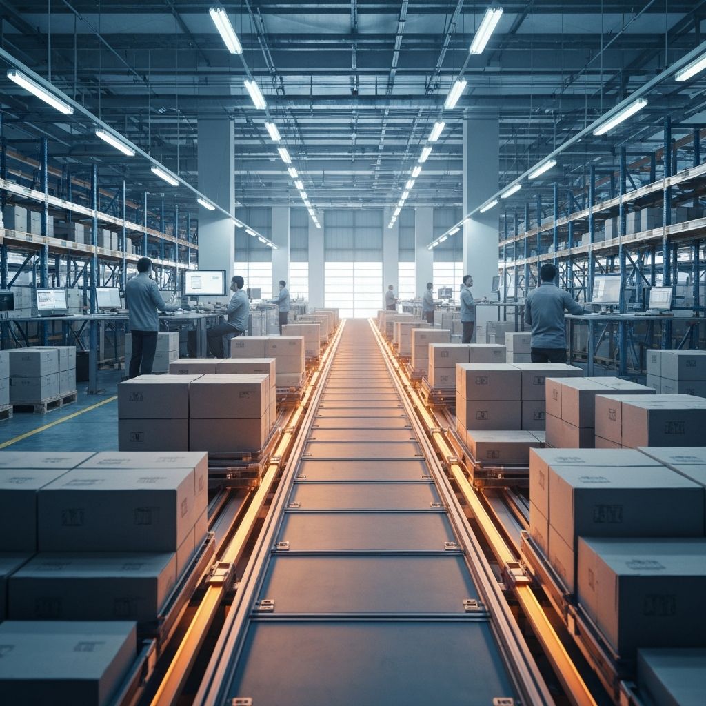 الخدمات اللوجستية الحديثة